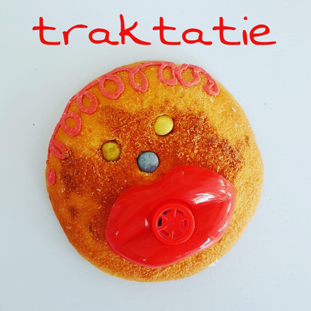 Eierkoek traktatie poppetje voor op school