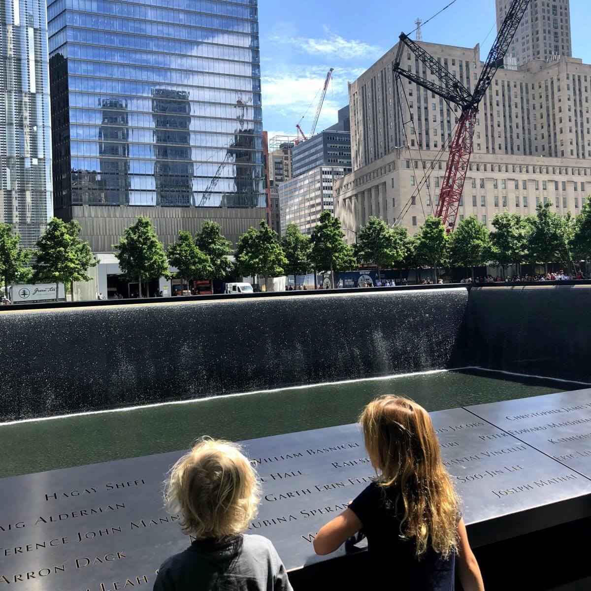 New York City met kids – een stad die tot de verbeelding spreekt! - kinderen in de Big Apple - 9/11 Memorial 