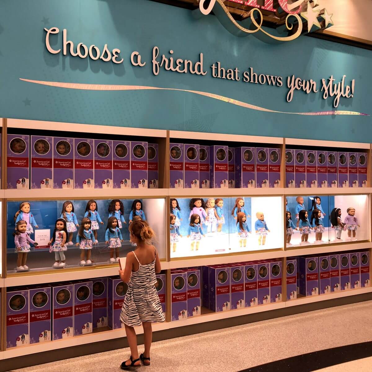 New York City met kids – een stad die tot de verbeelding spreekt! - kinderen in de Big Apple - American Girl Store