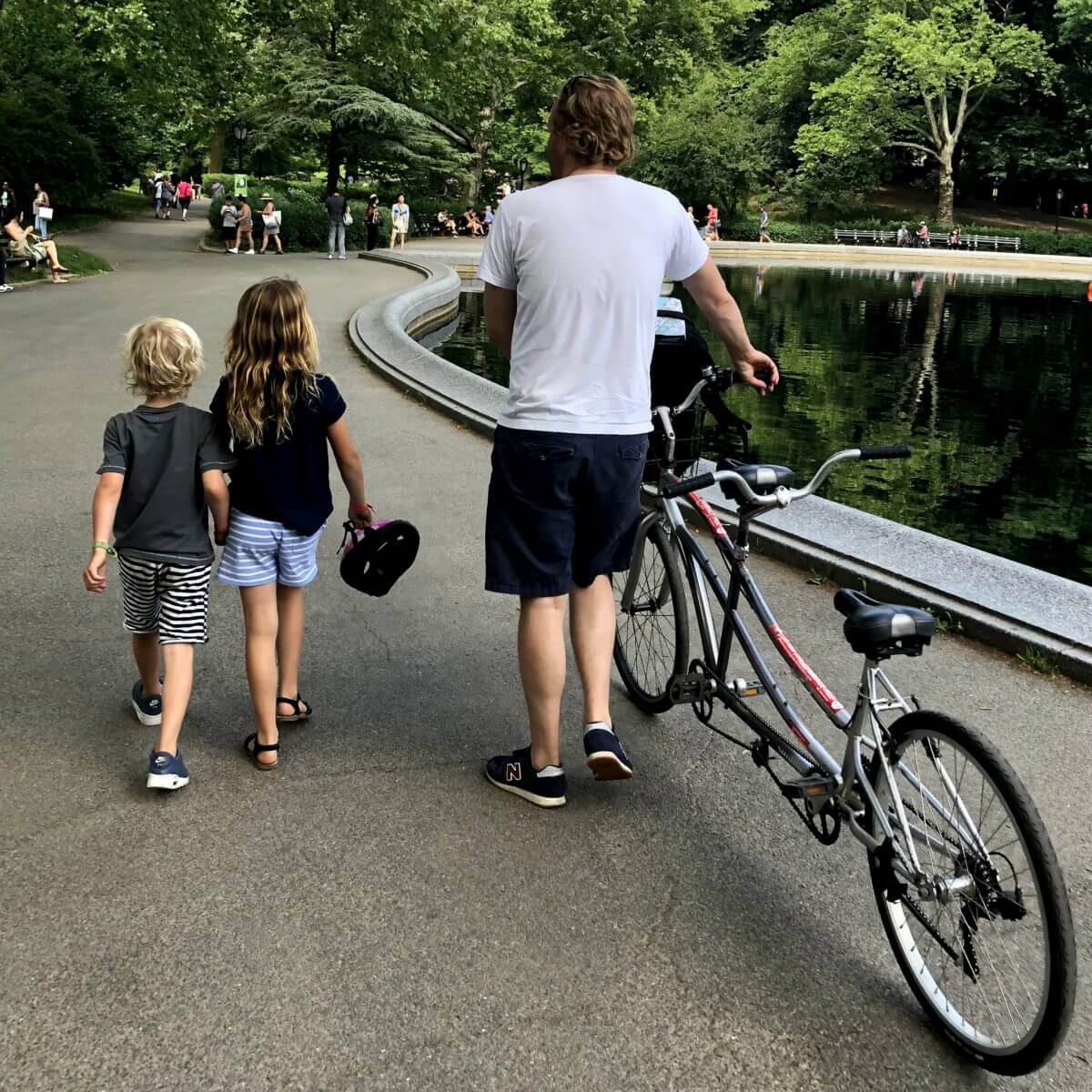 New York City met kids – een stad die tot de verbeelding spreekt! - fietsen in de Big Apple