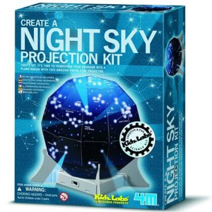 4m kidzlabs sterrenhemel projectie voor jongens en meisjes die gek zijn op techniek en bouwen