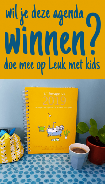 Organizing tip: familie-agenda voor de keukentafel + winactie