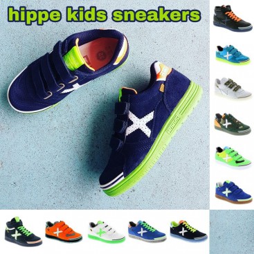 Hippe leren sneakers voor stoere kids #leukmetkids #jongens #meisjes #meiden #Munich #gympen #kinderkleding