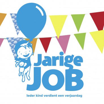 Goed doel: de feestslinger van Jarige Job in de supermarkten