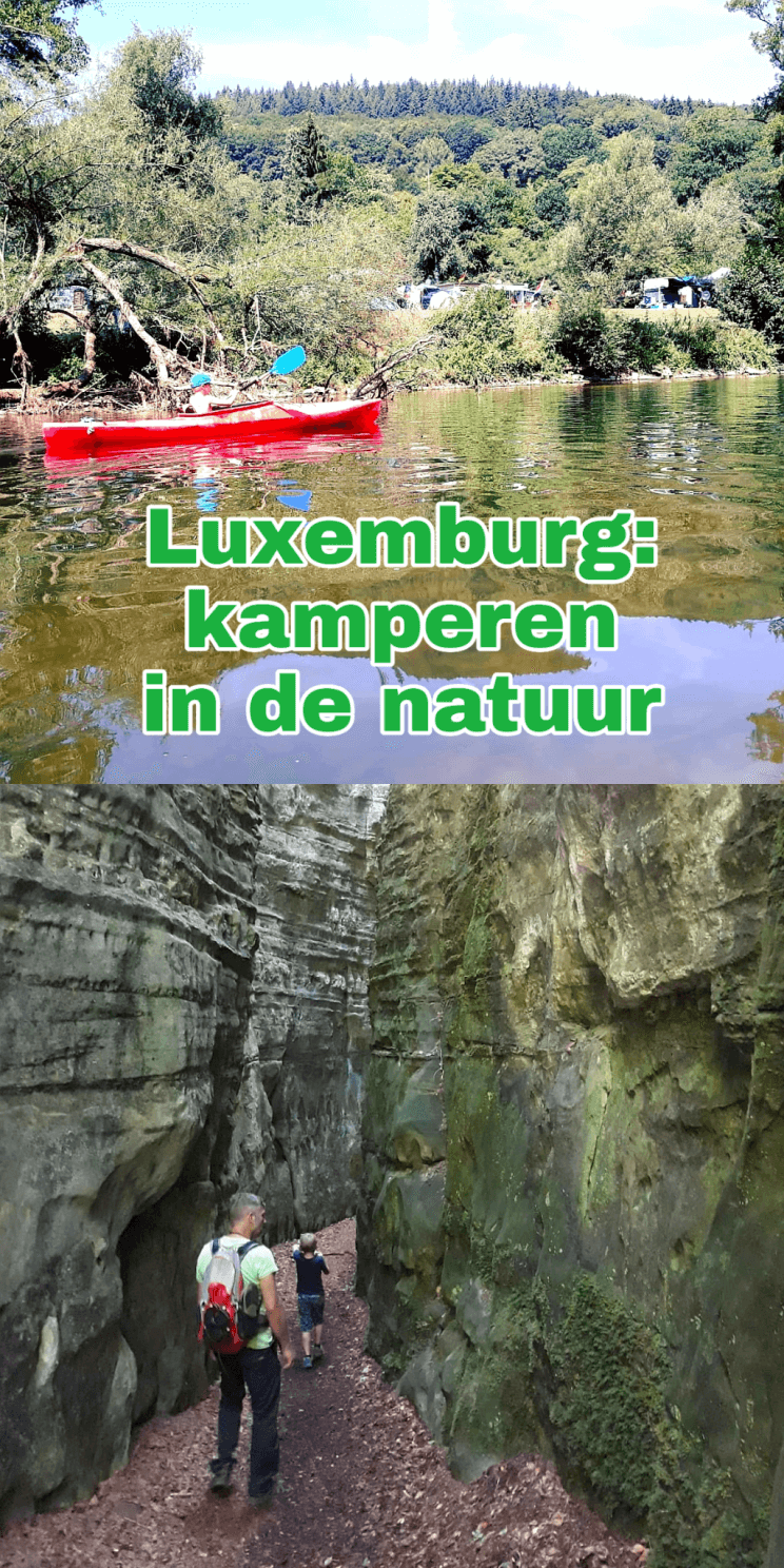 Kamperen met kids in de natuur van Luxemburg - fijne camping voor outdoor liefhebbers met kinderen #leukmetkids