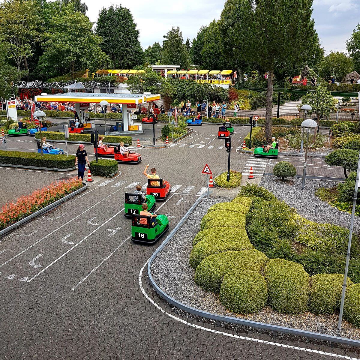 Legoland met kinderen: alles wat je wil weten, Miniland SEAT Traffic School #leukmetkids #legoland #Denemarken #kinderen