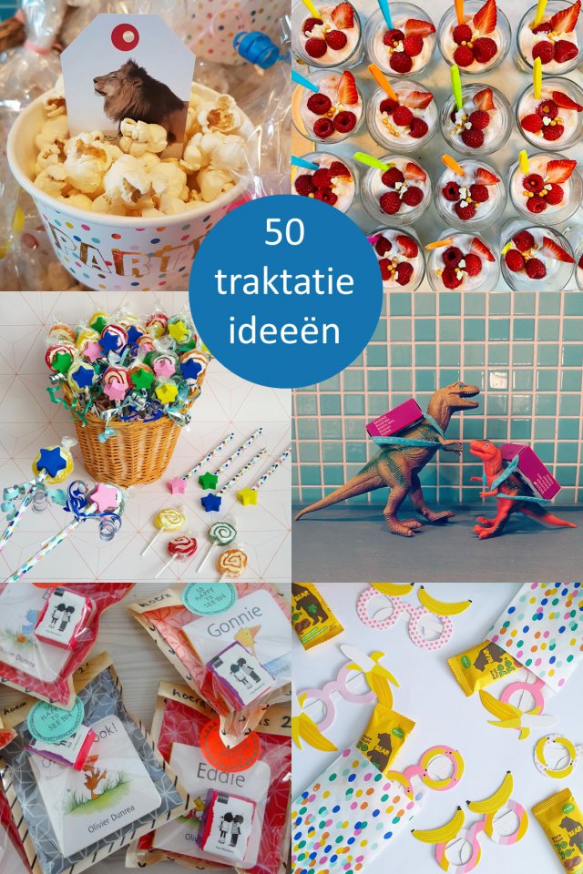 Traktatie ideeën voor kinderen: verjaardag vieren op crèche of school. Het is ieder jaar weer lastig om een leuke traktatie te verzinnen voor op de crèche of op school. De kinderen willen immers ieder jaar weer iets anders en school heeft ook bepaalde eisen. Ik laat je de leukste traktatie ideeën voor kinderen zien. Voor kleintjes op de crèche en in de onderbouw, maar ook voor tieners in de bovenbouw.
