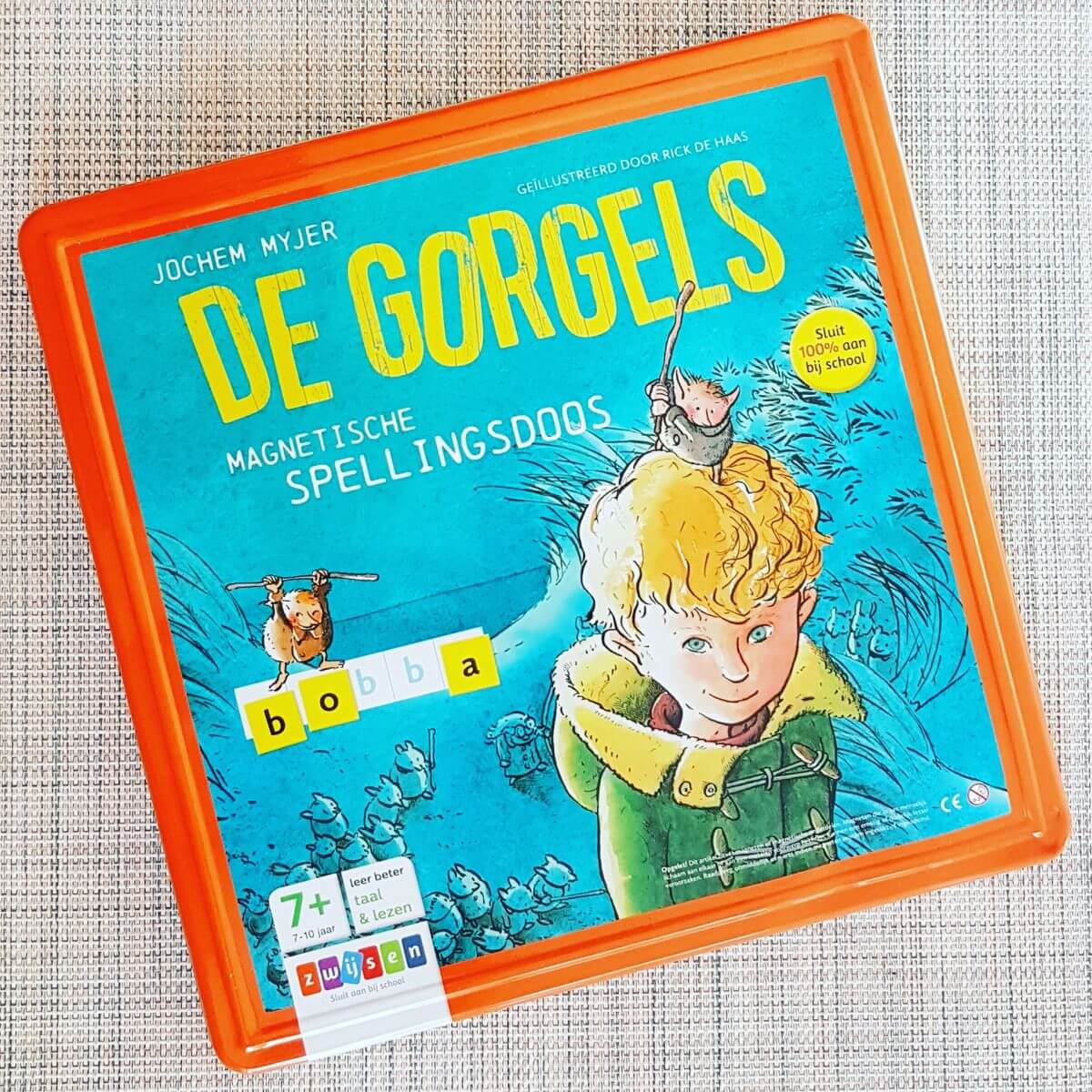 Tip: de magnetische spellingsdoos van de Gorgels #leukmetkids 