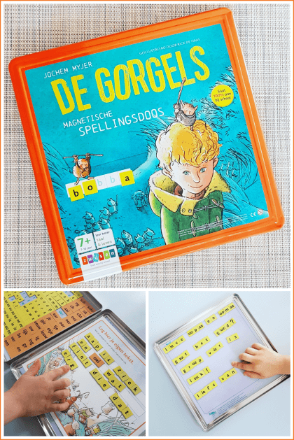 Tip: de magnetische spellingsdoos van de Gorgels #leukmetkids