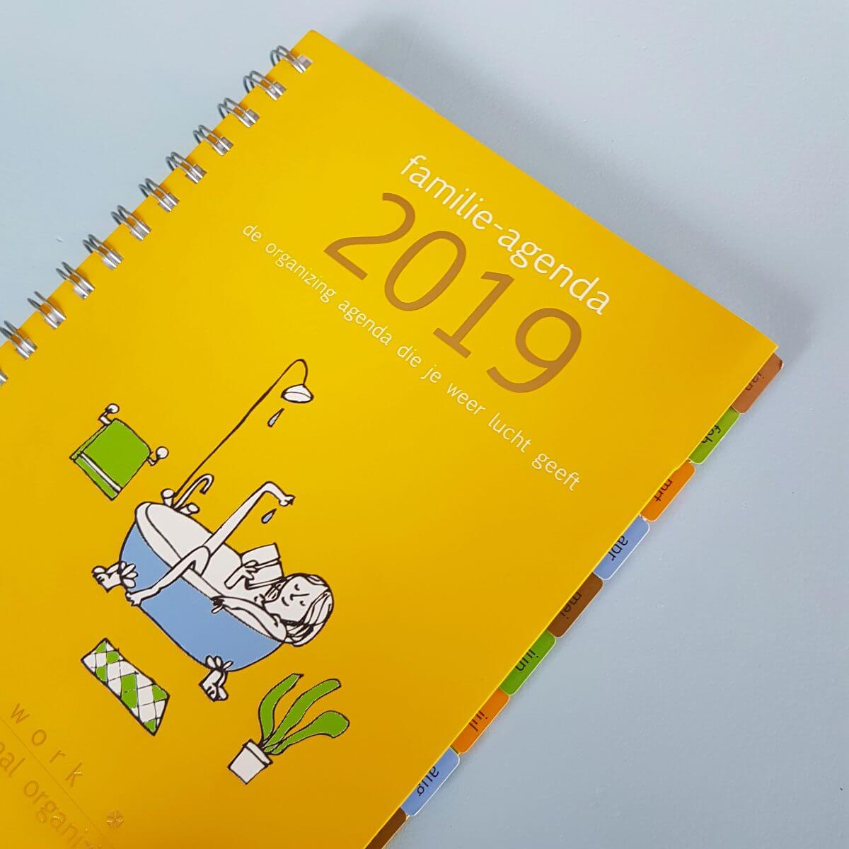 Organizing tip: familie-agenda voor de keukentafel + winactie