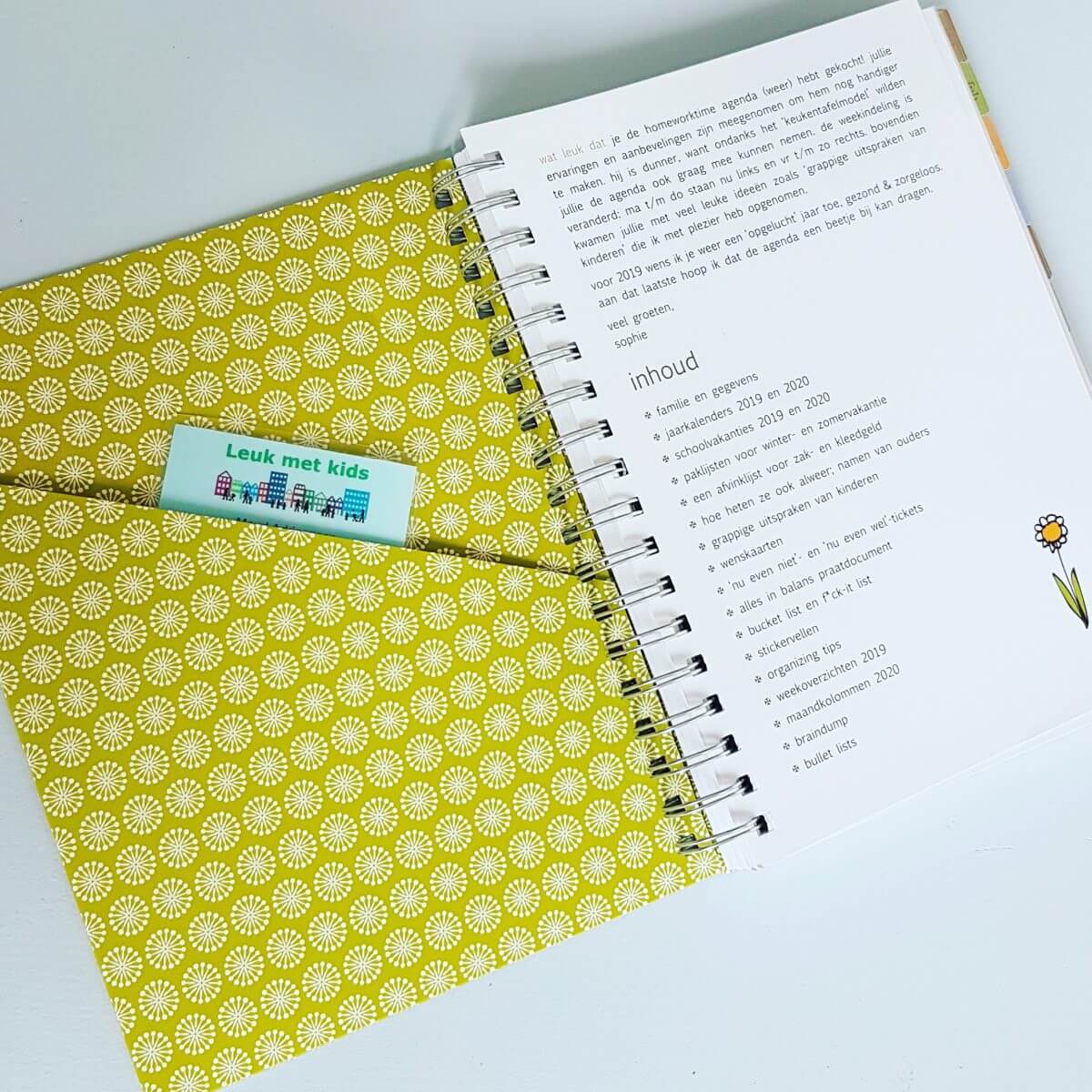 Organizing tip: familie-agenda voor de keukentafel + winactie