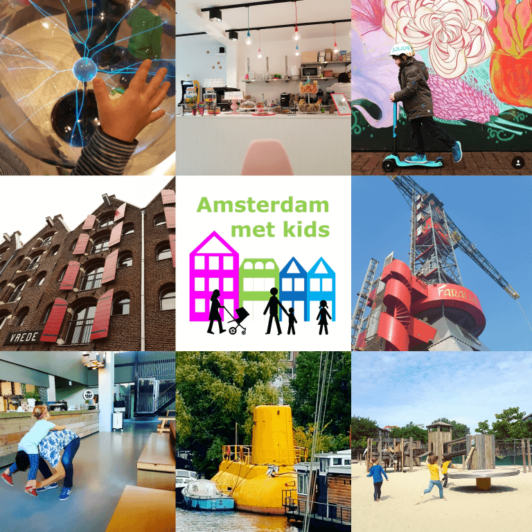 Nieuwe website: Amsterdam met kids, musea, speeltuinen, parken, zwemplekken, actieve uitjes, kinderboerderijen, winkels, restaurants en nog veel meer in Amsterdam voor gezinnen met kids