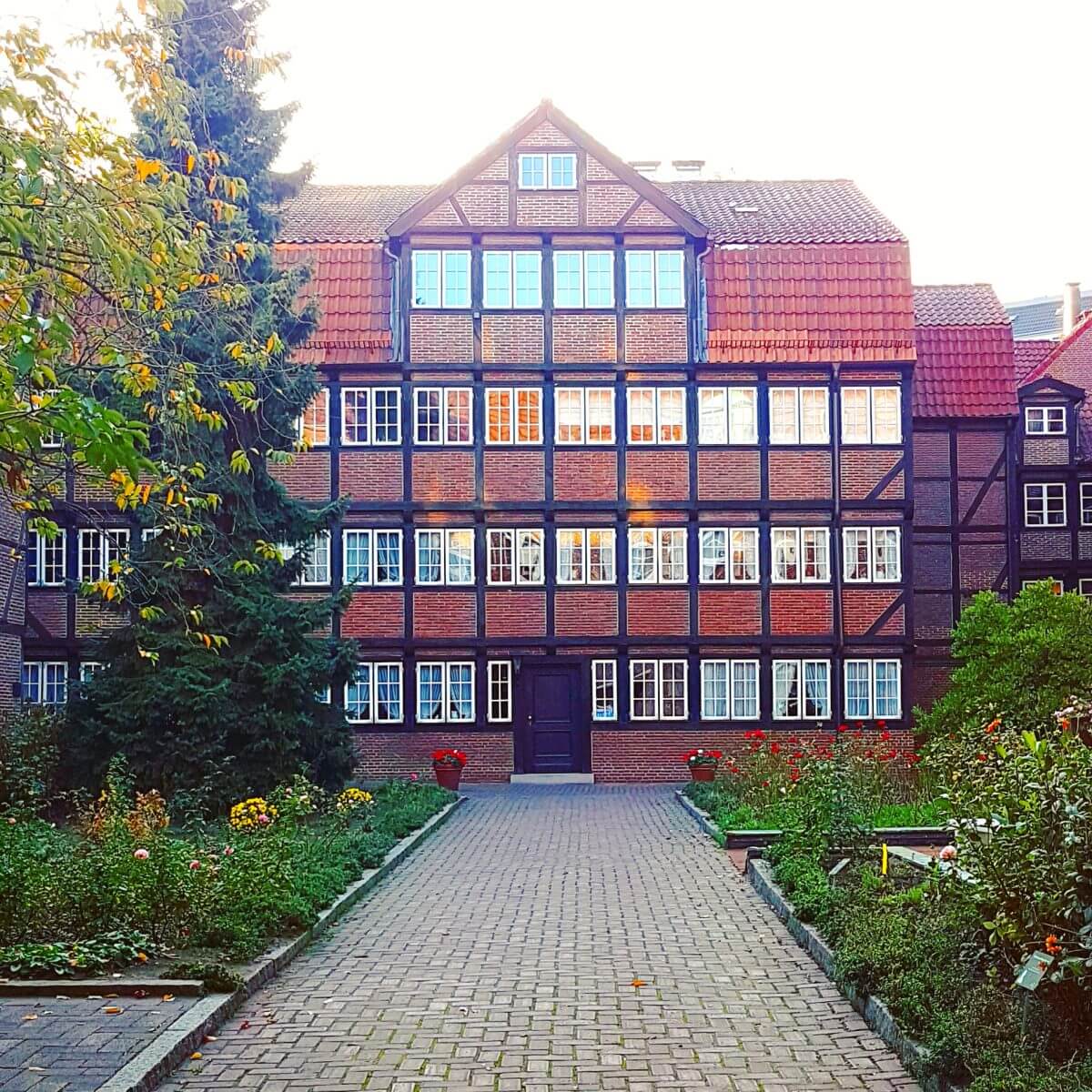 Hamburg met kids, hofjes in het centrum