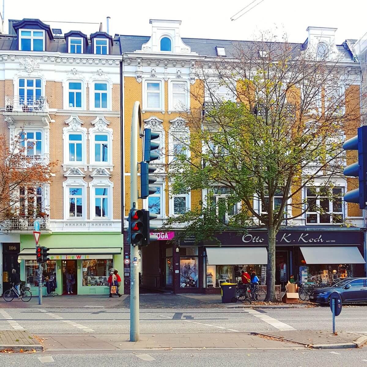 Hamburg met kids Eppendorf winkels