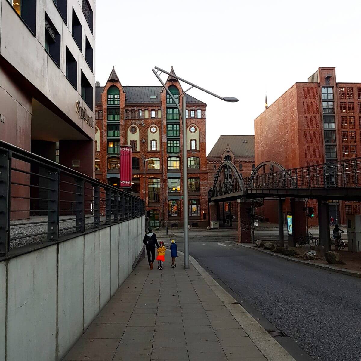 Hamburg met kids Speicherstadt