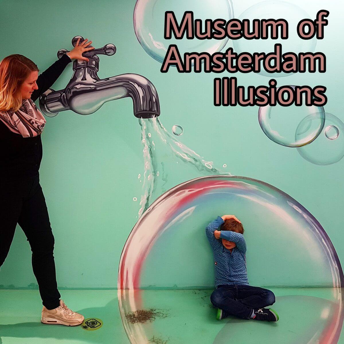 Nieuw uitje voor kids: Museum of Amsterdam Illusions