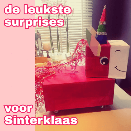 Dronken worden timer Cusco Sinterklaas surprise cadeau: ideeën voor kinderen en tieners Leuk met kids