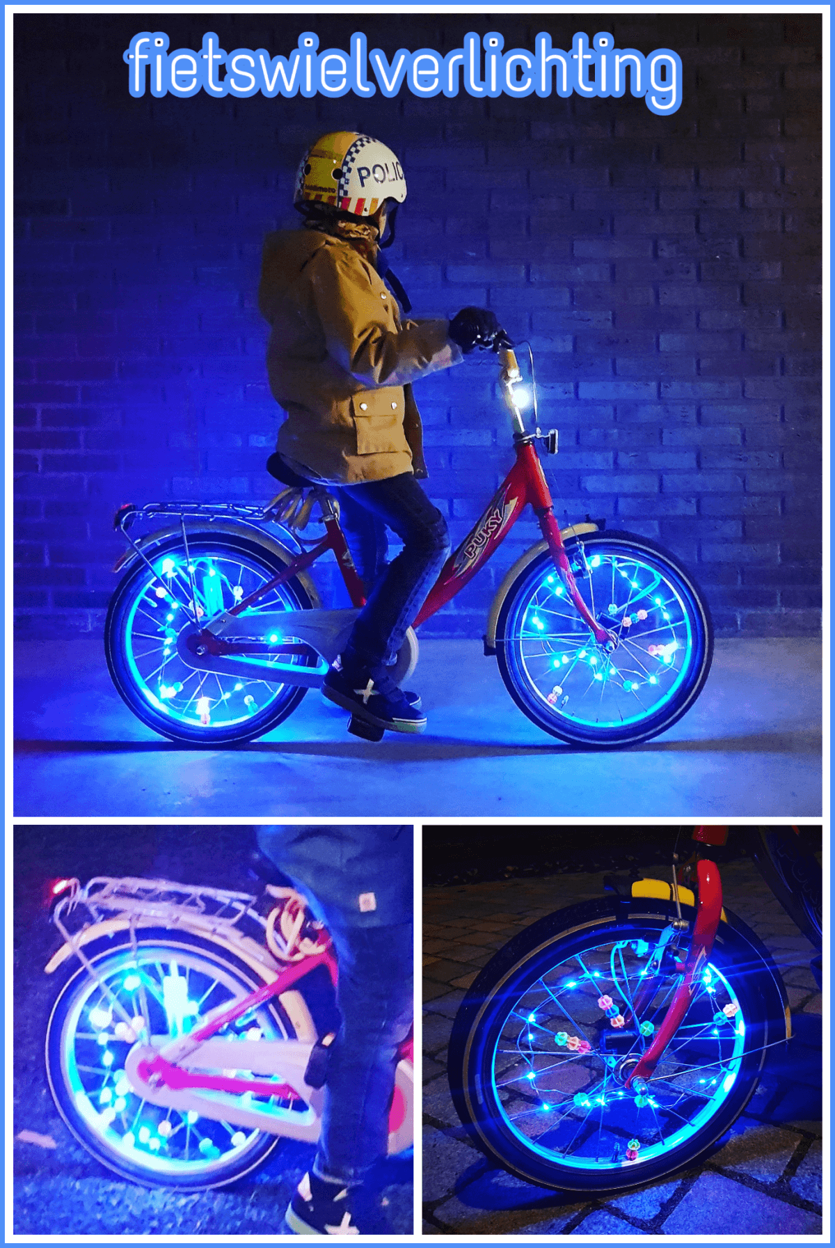 Bike light: fietswielverlichting voor kinderfietsen