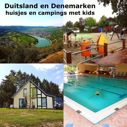 Kindvriendelijke campings en vakantiehuisjes in Duitsland en Denemarken. Landal Mont Royal, Vakantiepark met uitzicht, restaurant, speeltuin en zwembad.