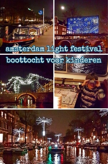 Amsterdam Light Festival: boottocht voor kids