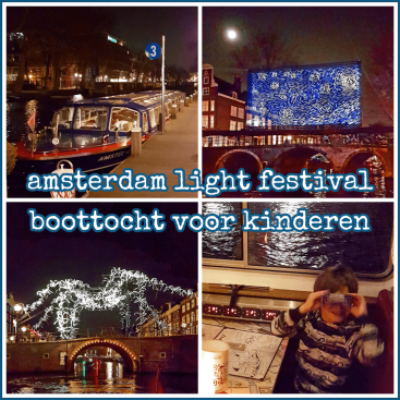 Amsterdam Light Festival: boottocht voor kids