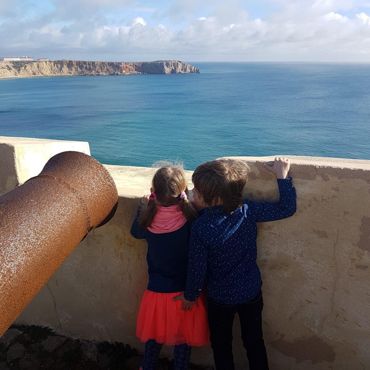 Fort van Sagres met kids