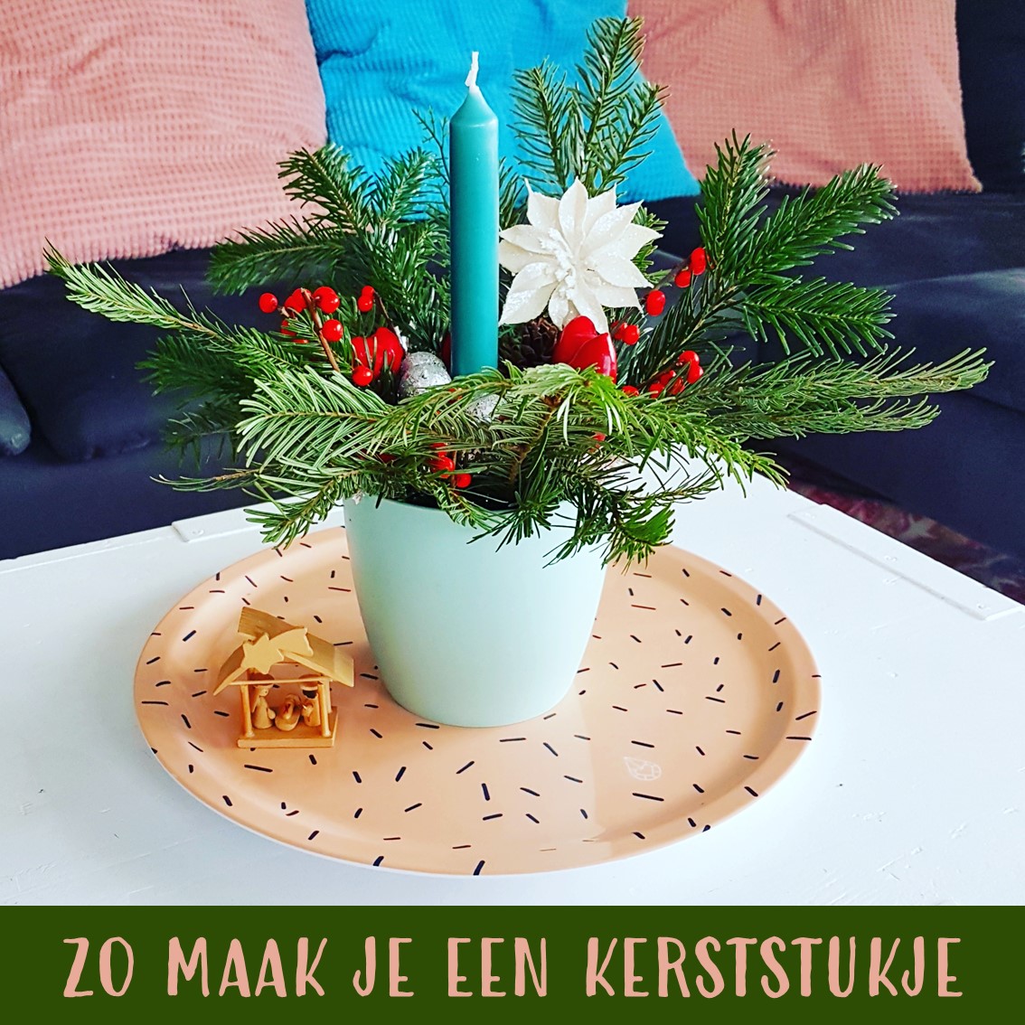 Kerst knutselen: zelf een kerststukje maken. Een kerststukje is zo leuk om te maken. Ze zien er prachtig uit en ze ruiken heerlijk. Daarnaast is een kerststukje makkelijk om ze samen met kinderen te knutselen. 