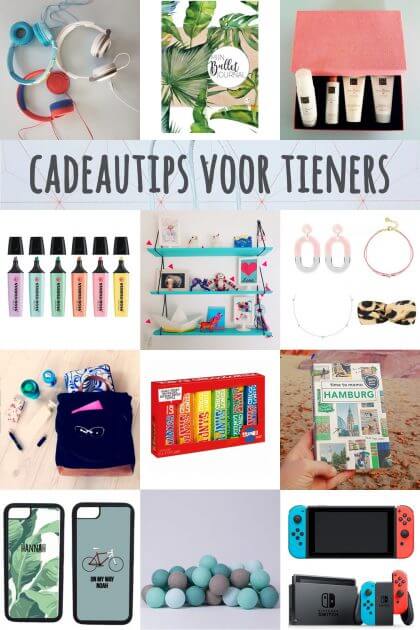 Cadeau ideeën voor tieners van 13, 14, 15, 16, 17 of 18 jaar Leuk met