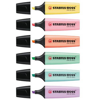 Verjaardagscadeau: stabilo markers