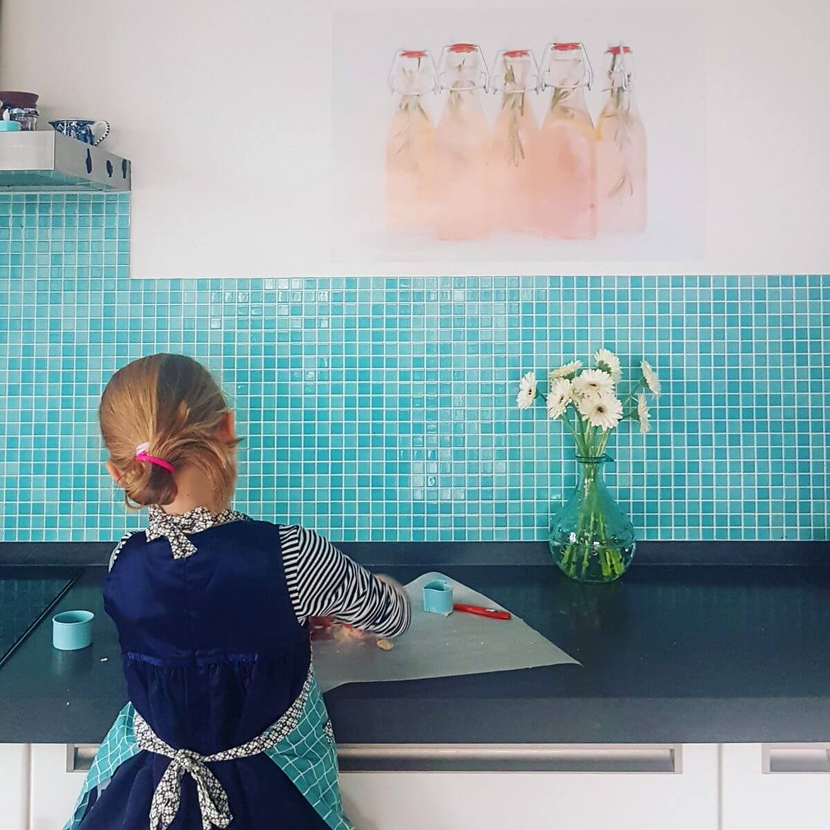 Koekjes bakken voor Valentijnsdag