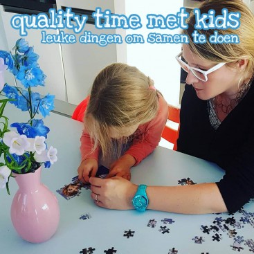 Quality time met kids: leuke dingen om samen met kinderen te doen