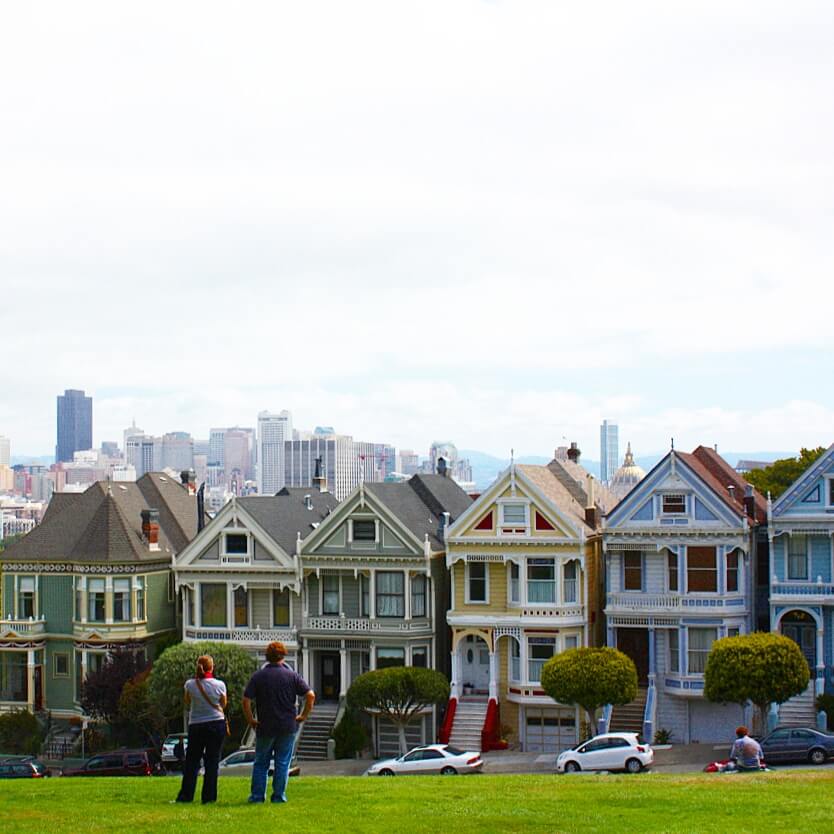 San Francisco met kids: kindvriendelijke tips van een local, Painted Ladies Alamo Square Park