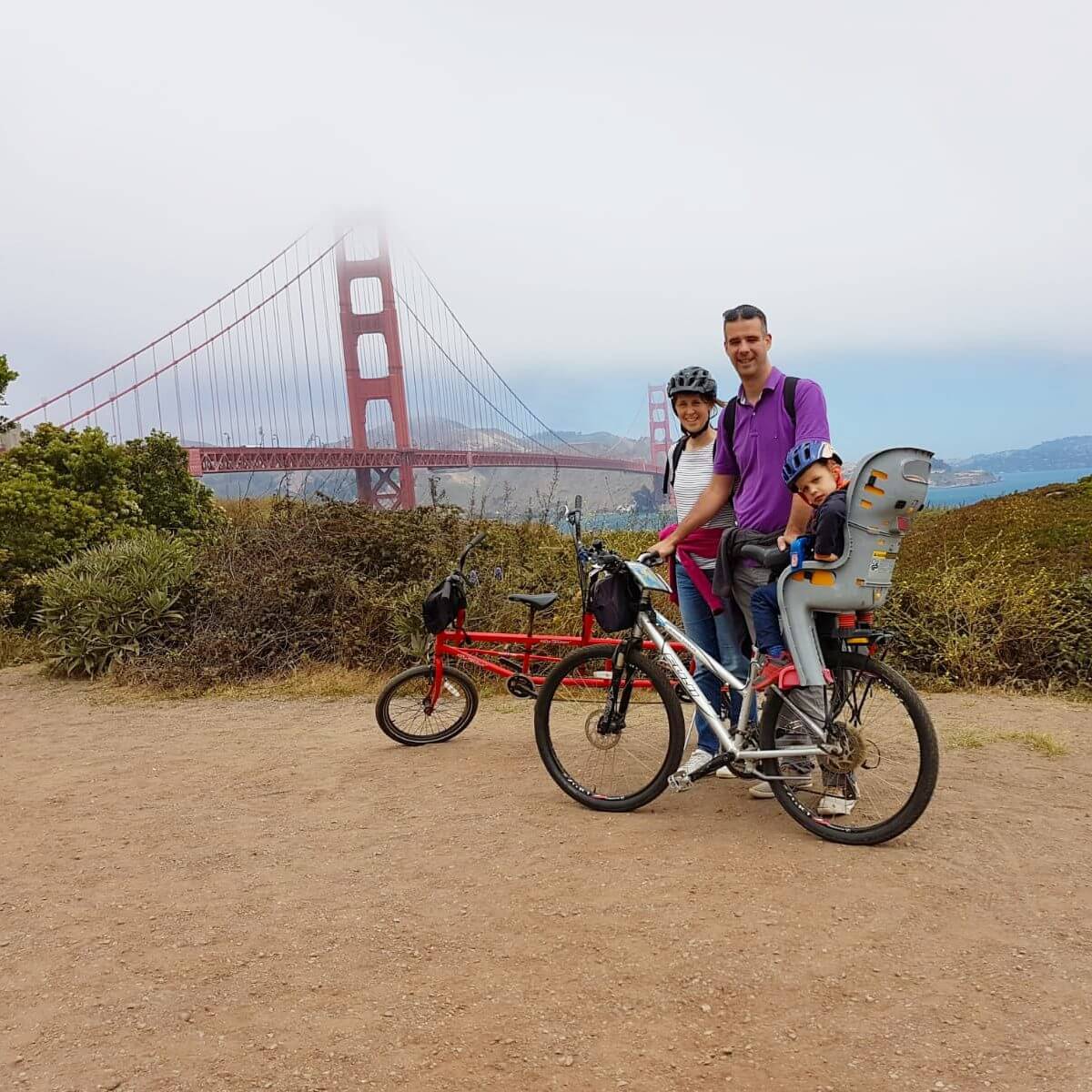 San Francisco met kids: kindvriendelijke tips van een local, Walking Tour Golden Gate Bridge