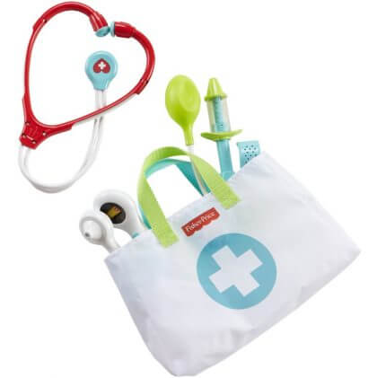 Verjaardagscadeau voor kids voor peuters, kleuters en kinderen: fisher price dokterssetje