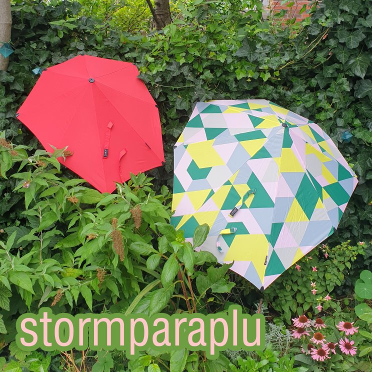 stormparaplu voor kinderen en volwassenen