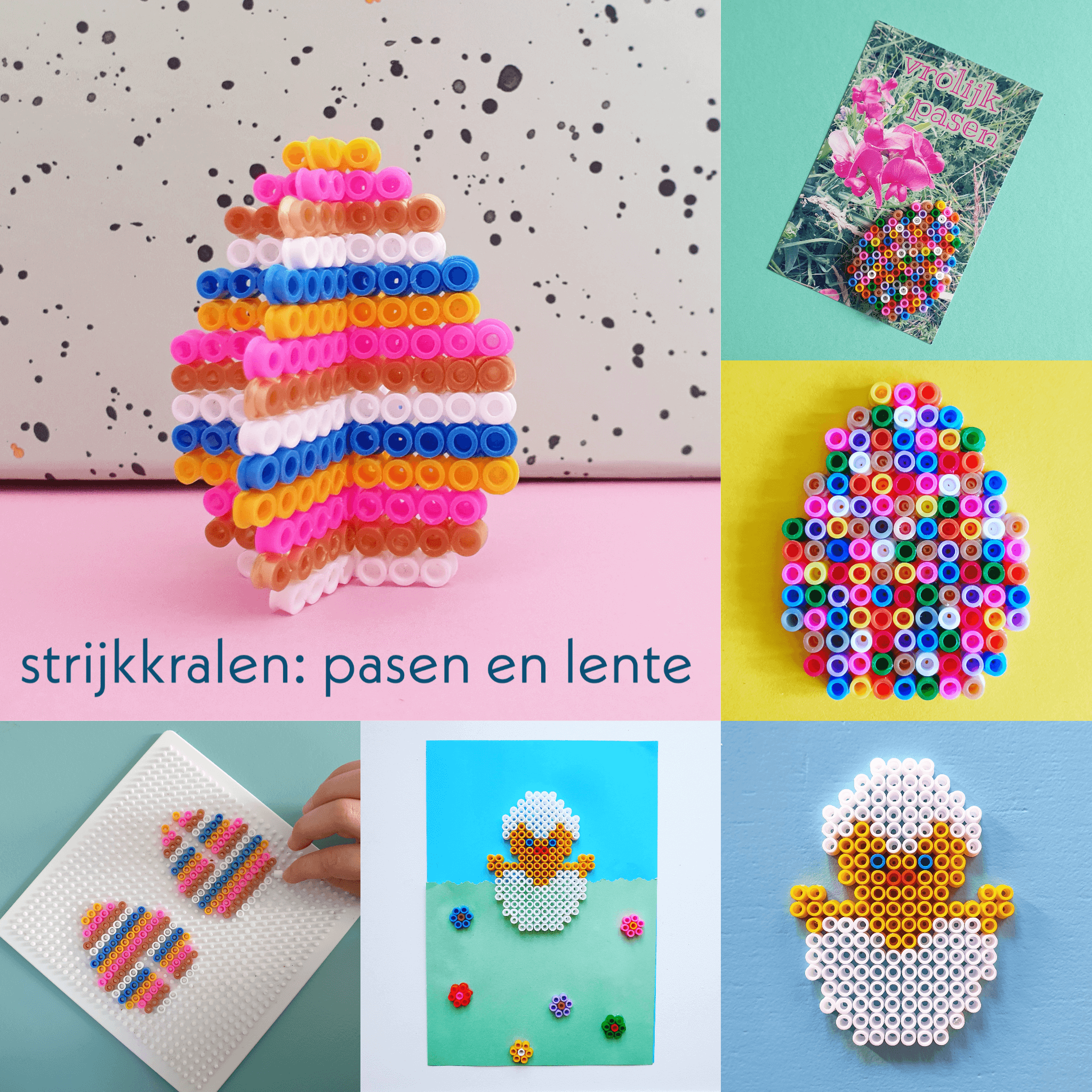 Knutselen met Pasen de lente - Leuk kids Leuk met kids