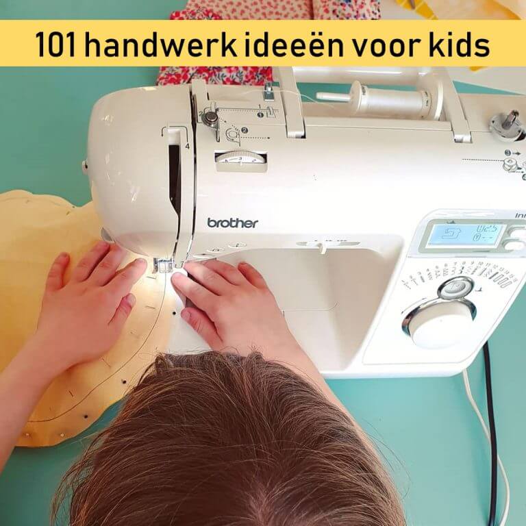 Handwerken voor jonge kinderen ideeën om te naaien en borduren Leuk met kids