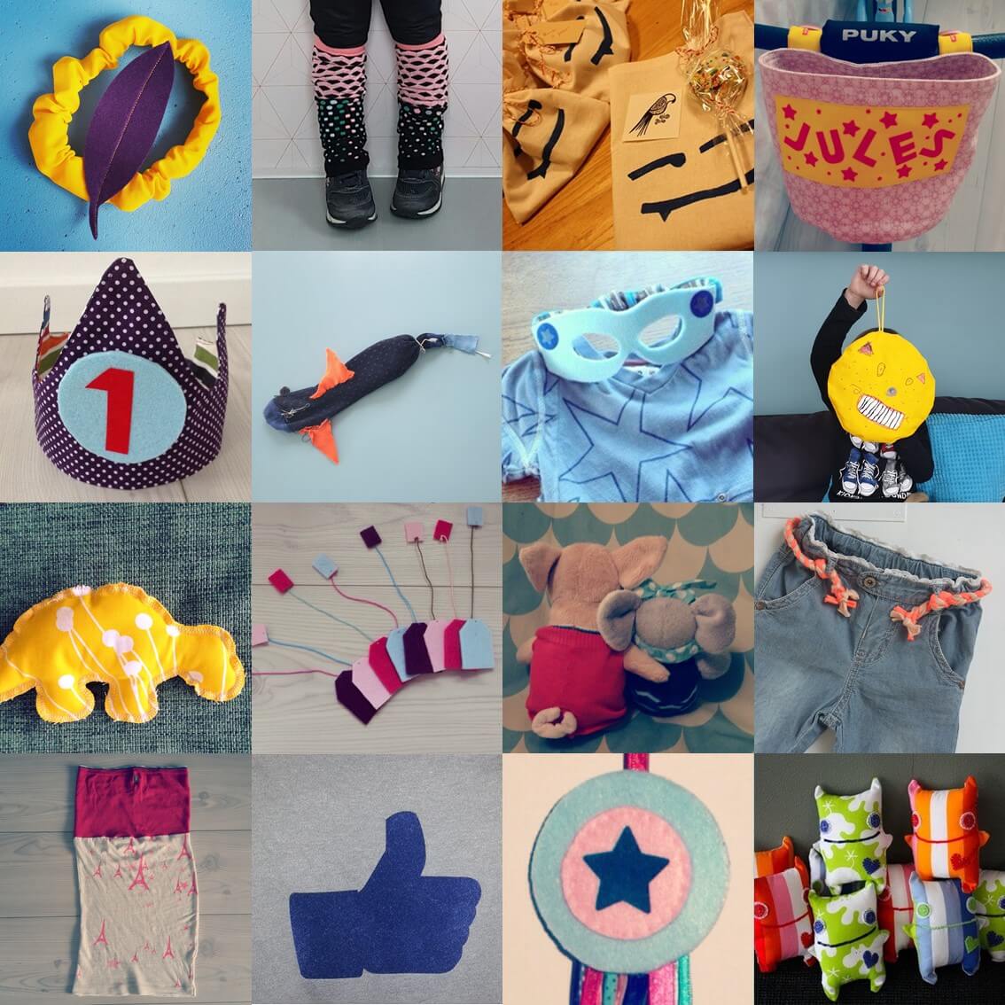 Handwerken voor jonge kinderen: 101 ideeën om te naaien en borduren voor jongens en meisjes