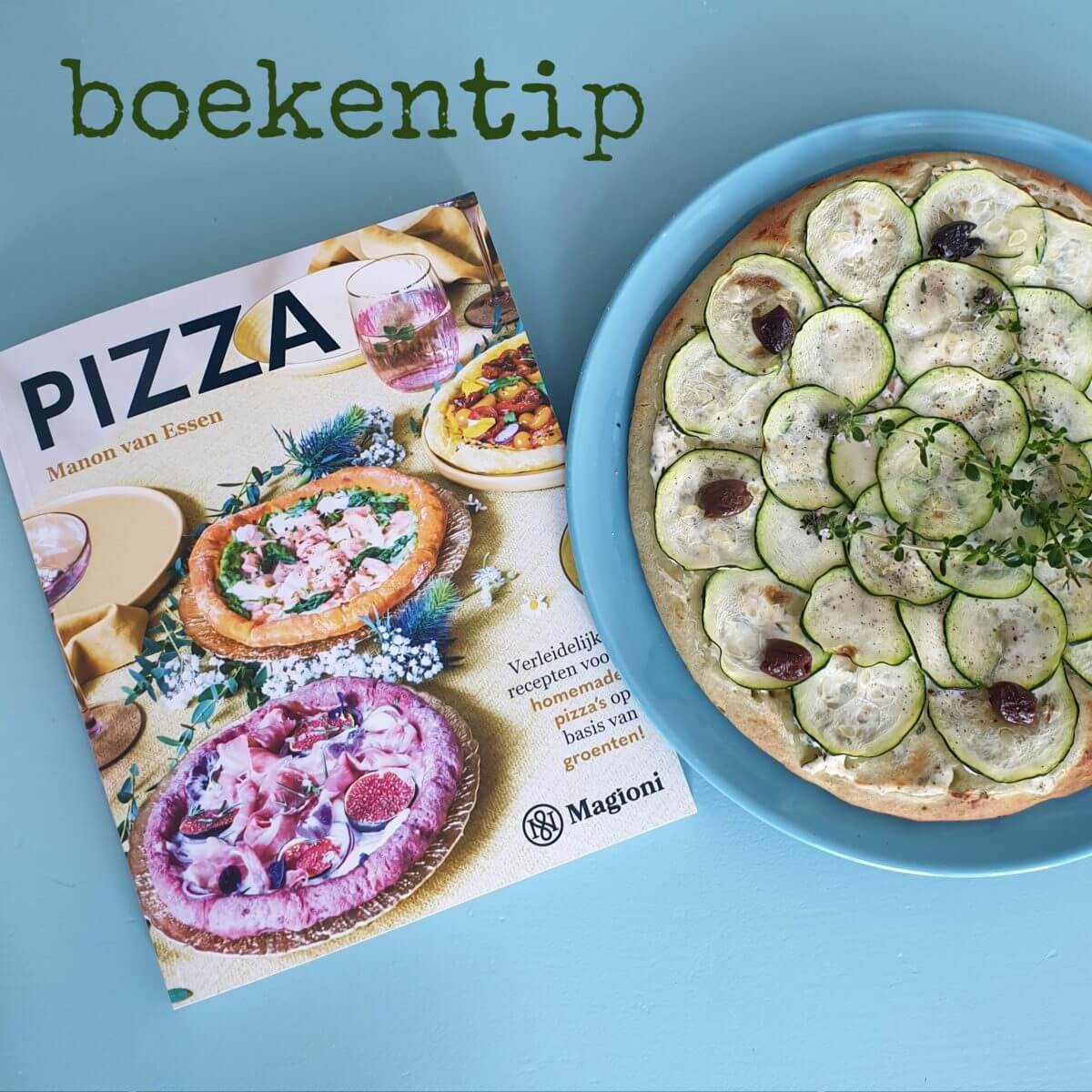 Boekentip: kookboek met lekkere recepten voor groente pizza