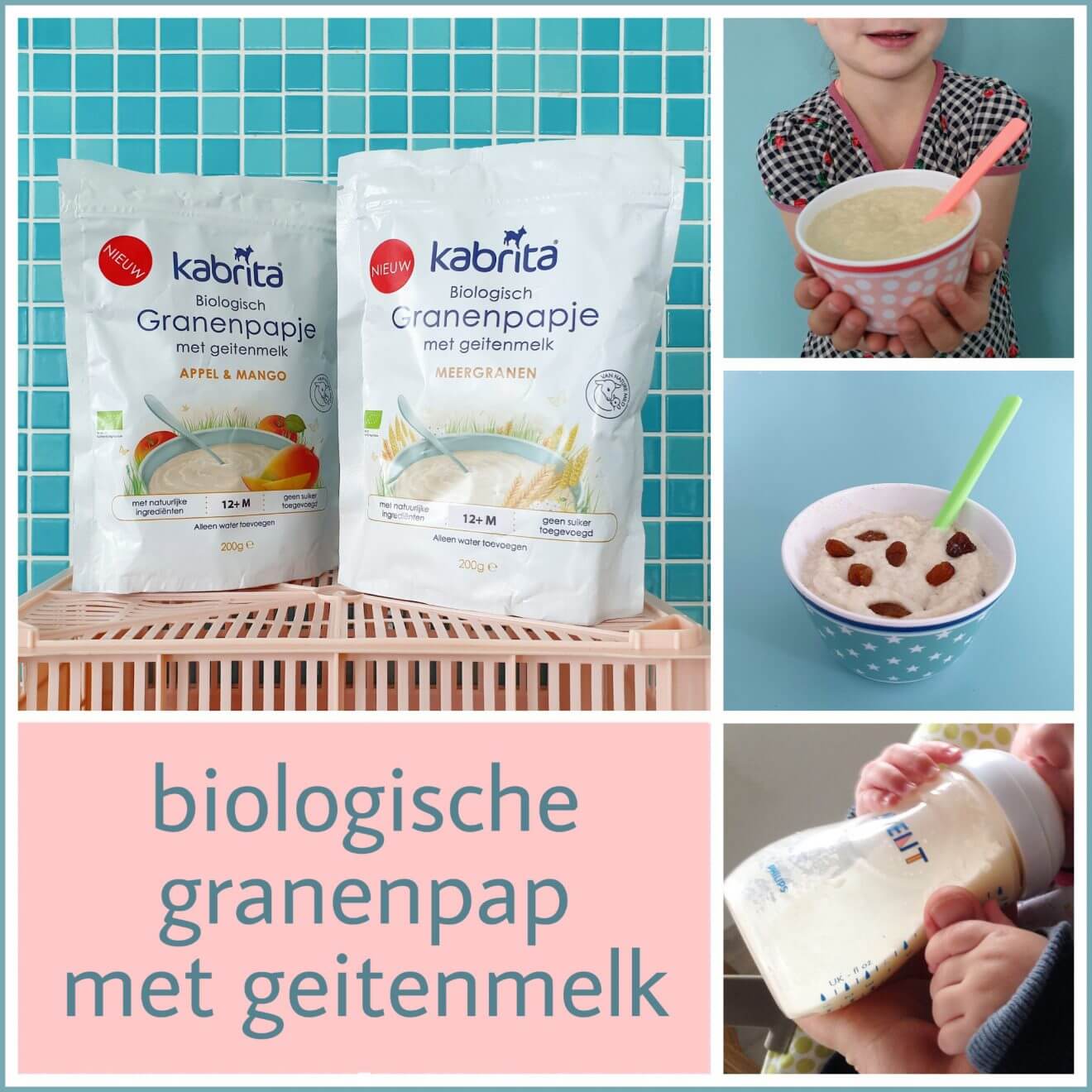 Test: Kabrita biologische granenpapjes op basis van geitenmelk