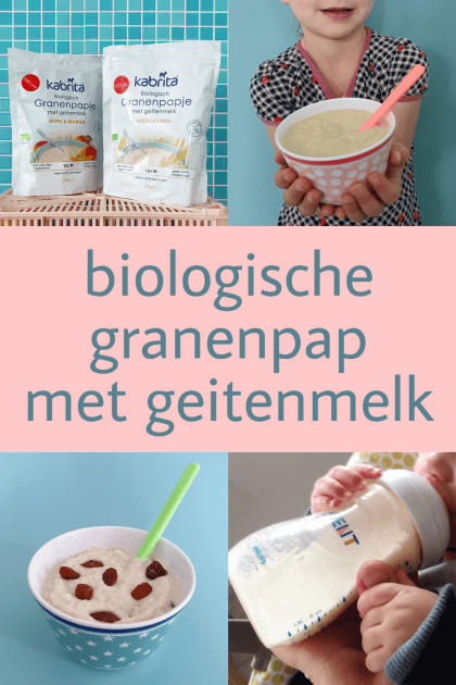 Test: Kabrita biologische granenpapjes op basis van geitenmelk