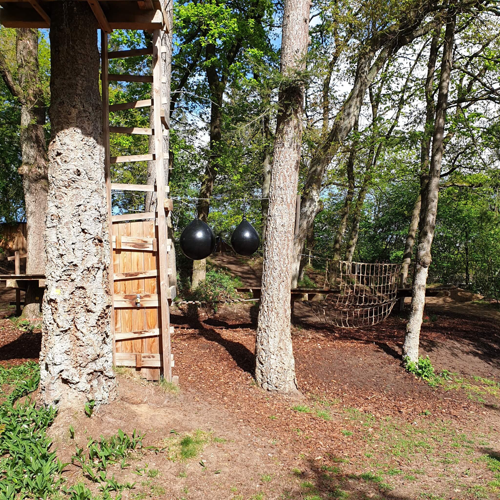 Landal Rabbit Hill buitenspeeltuin met tokkelbaan