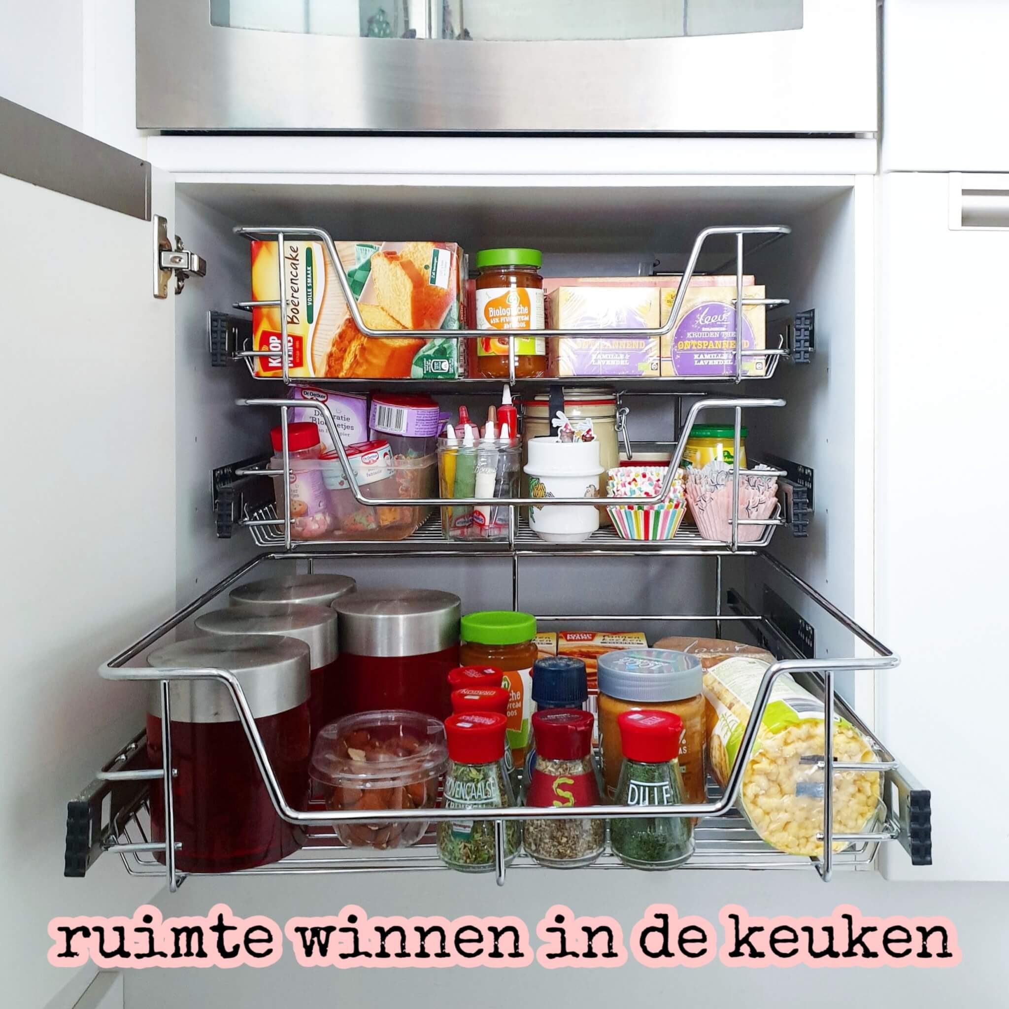 keukenkasten uitkuisen