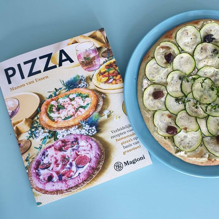 Boekentip: kookboek met lekkere recepten voor groente pizza