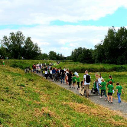 nationale kindermars tegen biomassacentrale