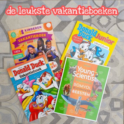 De leukste vakantieboeken en doeboeken voor het hele gezin