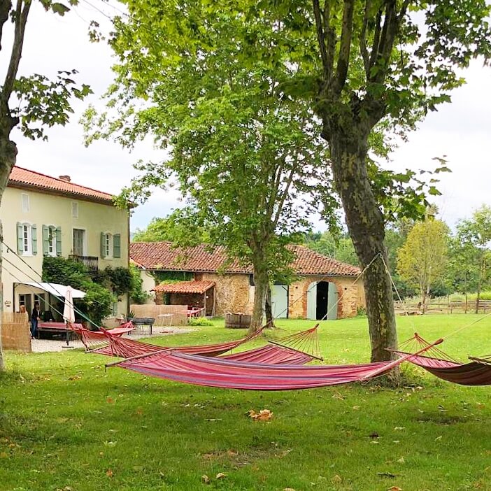 kindvriendelijke camping en gîtes: Domaine de Marque in de Pyreneeën