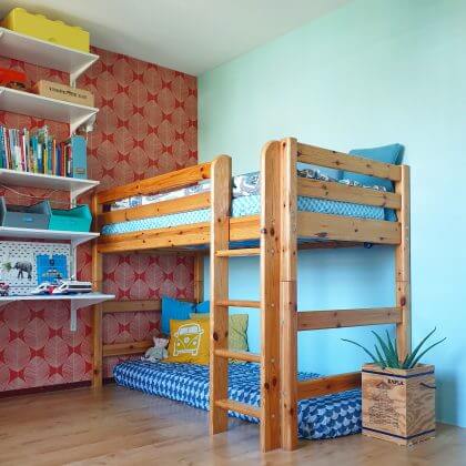 Eco hoeslaken van Swedish Linens voor kinderbed in alle maten