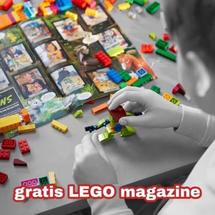 Tip: gratis abonnement op het tijdschrift van LEGO