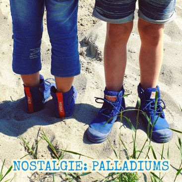 Nostalgie: stoere Palladium kinderschoenen